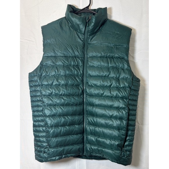 The North Face Other - The North Face Puffer Vest Mens M Green 550 Down Insulated Quilted Gorpcore